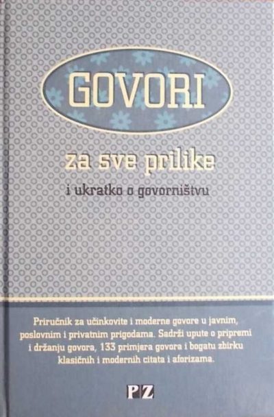 Govori za sve prilike i ukratko o govorništvu knjige