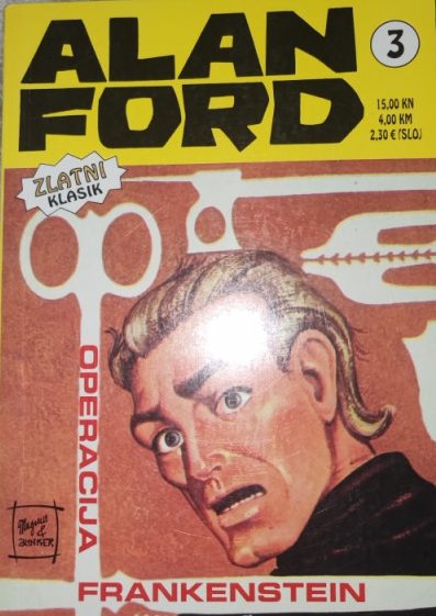 Alan Ford Zlatni klasik 3 - Operacija Frankenstein