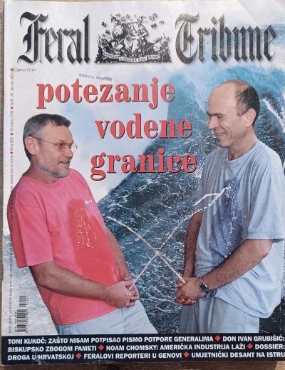 Feral Tribune br. 828 - Potezanje vodene granice knjige